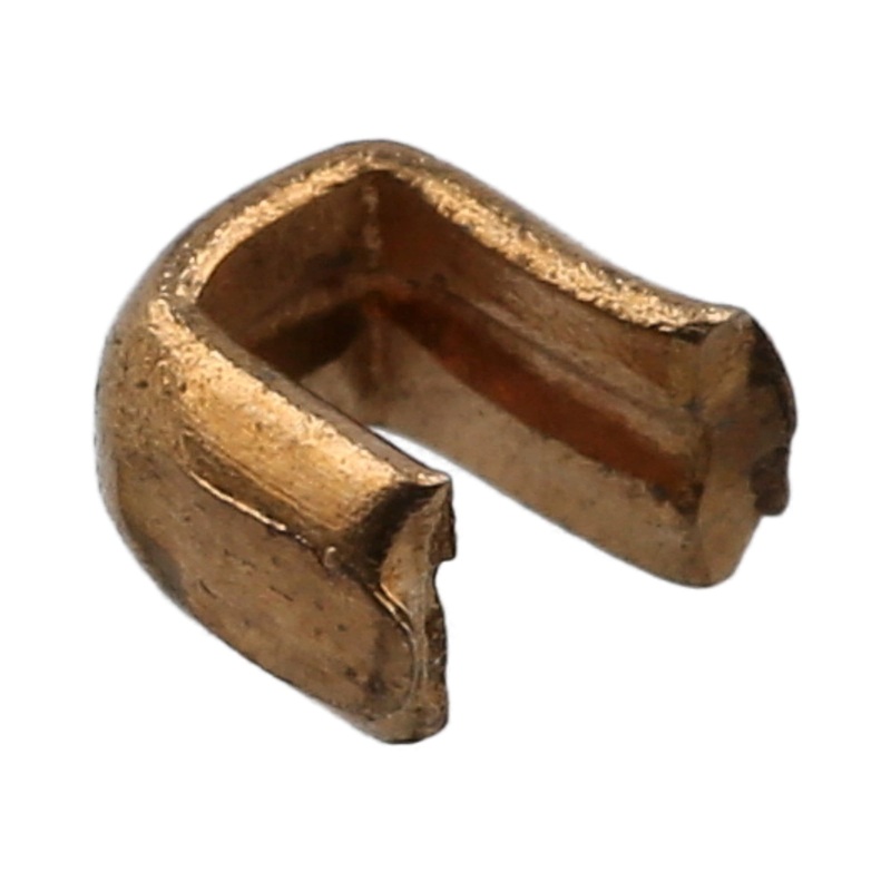 #3 Brass, YKK Top Stop, Zinc Alloy-PK10, #3M-T