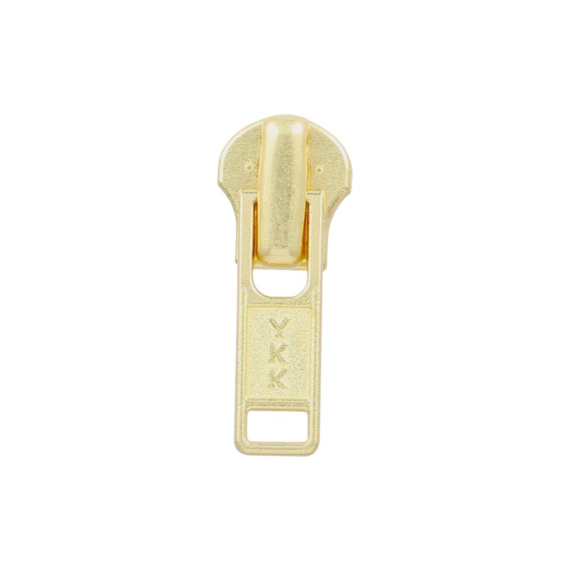 #4 Brass, Metal, YKK Auto Lock Slider, Zinc Alloy, #4M-2-BP