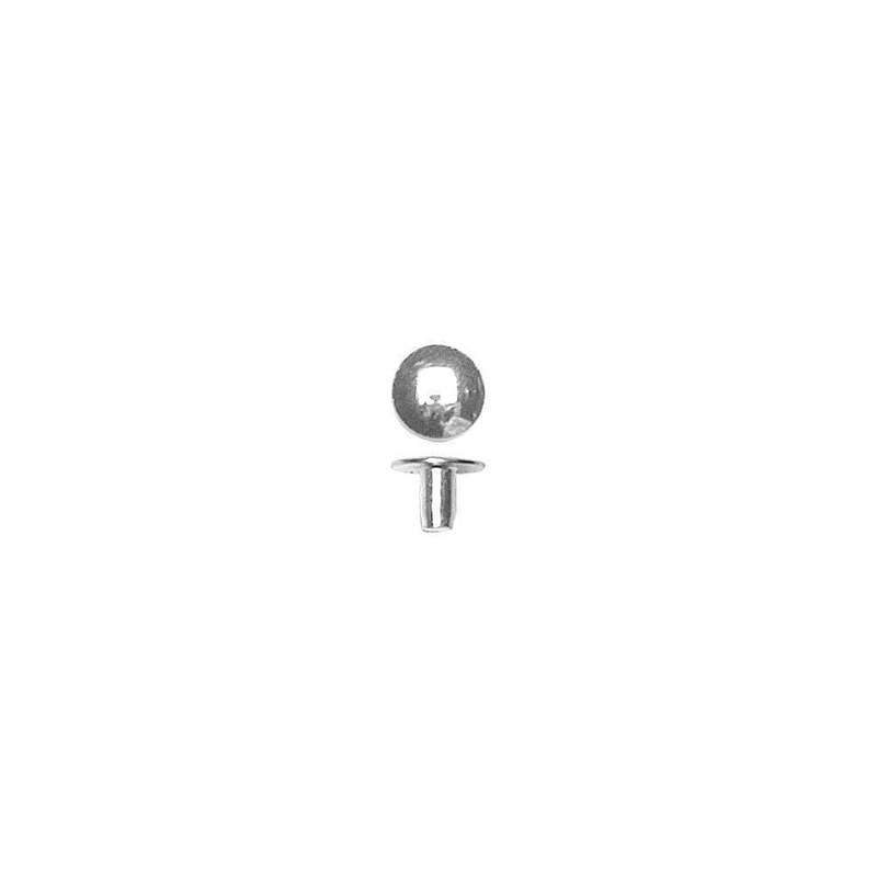 5/16″ Nickel, Force Fit Rivet Cap, Steel – 24 pk, #L-3197-NP