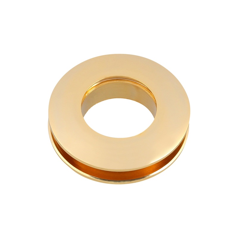 5/8″ Gold, Screw Together Eyelet, Solid Brass, #P-1388-GOLD