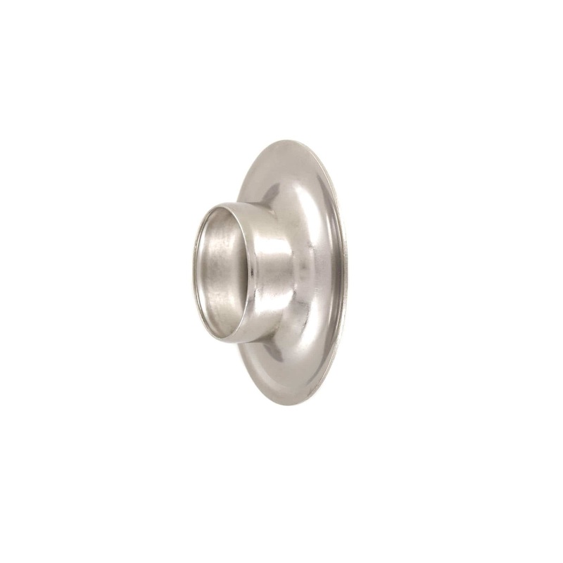 #5 Nickel, Grommet with Washer, Solid Brass, #GROM-5-SBN