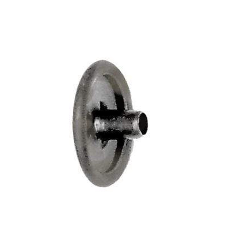 Line 20 Nickel, Long Button, Steel, #A-422-NP