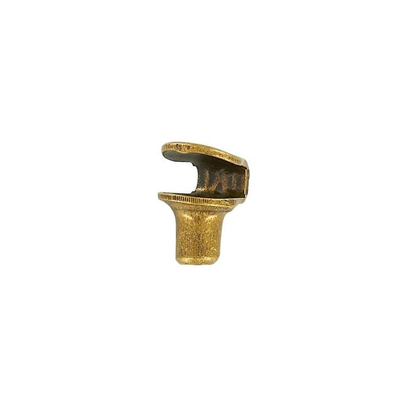 1/4″ Antique Brass, Book Lace Eyelet Hook, Steel, #A-294-ANTB