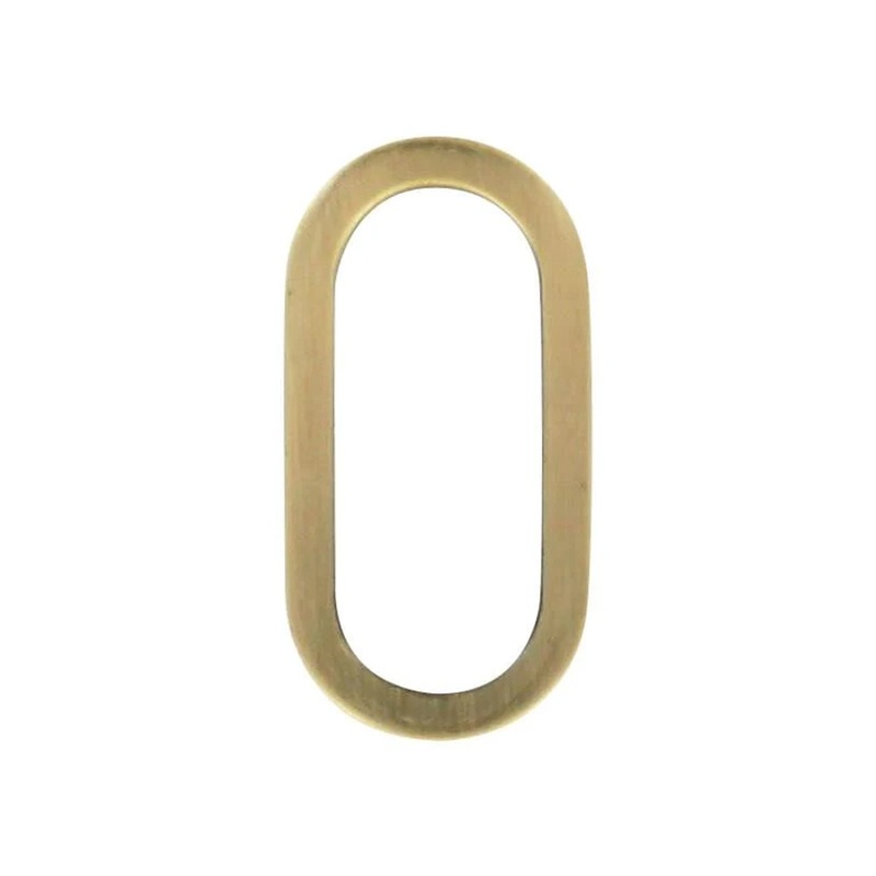 1″ Antique Brass, Cast Oval Flat Ring, Zinc Alloy, #P-2554-ANTB