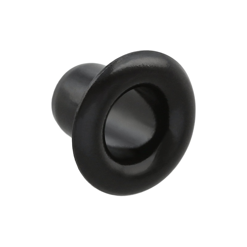 4.4mm Black, Eyelet, Solid Brass – 12 pk, #A-346-BLK