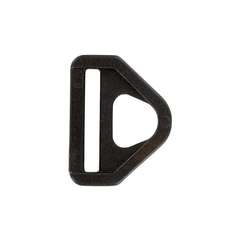 1″ Black, Strap Loop with Snap Hook, Plastic, #SHL-1