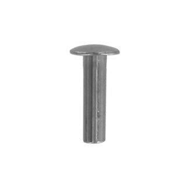 12/16″ Nickel, Tubular Rivet, Steel – 24 pk, #252-12-16-NP