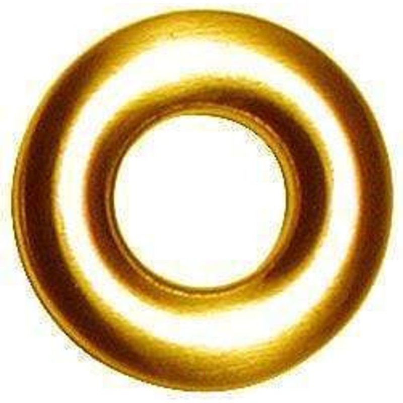 13/16″ Shiny Gold, Force Fit Eyelet, Zinc Alloy, #P-2568-GOLD