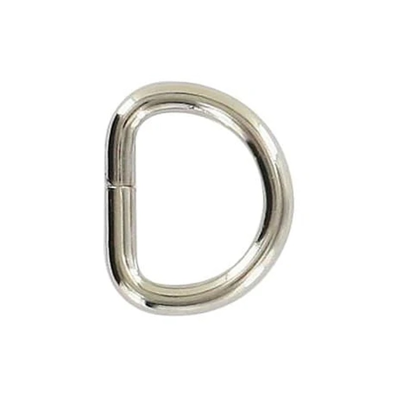 3/8″ Nickel, Split D-Ring, Steel, #P-975-NP