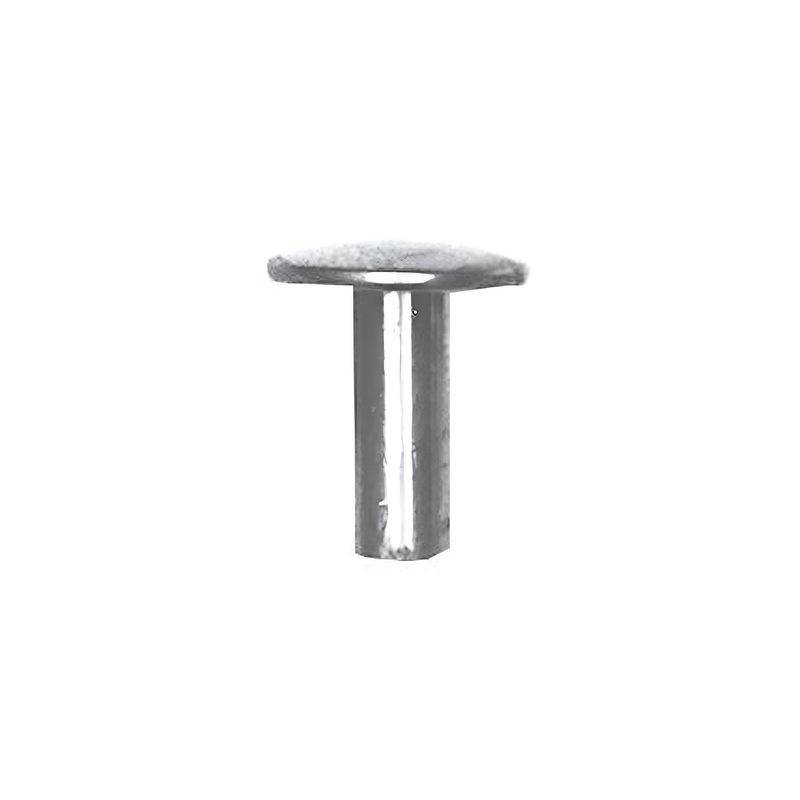 8/16″ Brass, Tubular Rivet, Steel – 12 pk, #350-8-16-BP