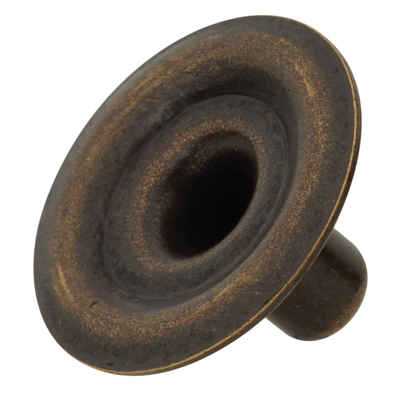 DOT Durable Line 24 Antique Brass Regular Post, Solid Brass, #10413-ANTB