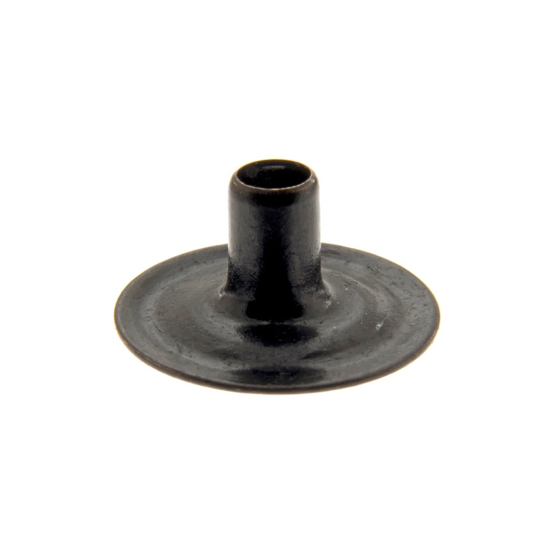 Line 24 Black Oxide, Short Post, Solid Brass, #10412-BLK-OX
