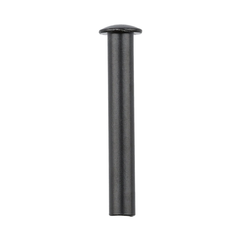 1 1/2″ Black, Tubular Rivet, Steel – 12 pk, #L-2202