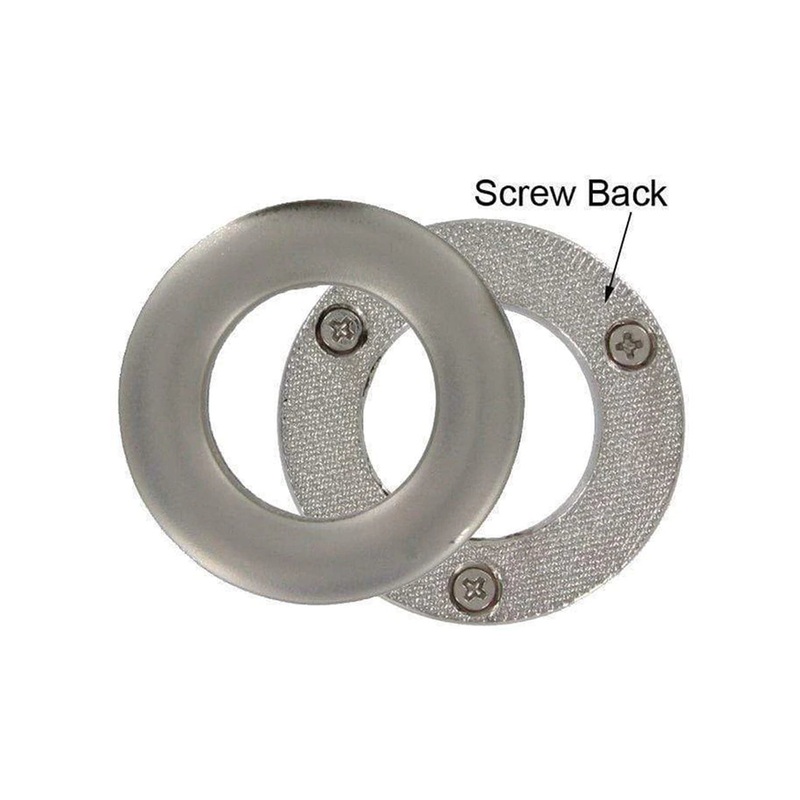1 1/2″ Nickel, Screw Together Eyelet, Zinc Alloy, #P-2970-NIC
