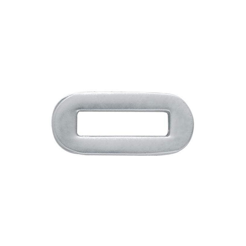 1 1/2″ Shiny Nickel, Screw Together Eyelet, Solid Brass, #P-2789-NIC