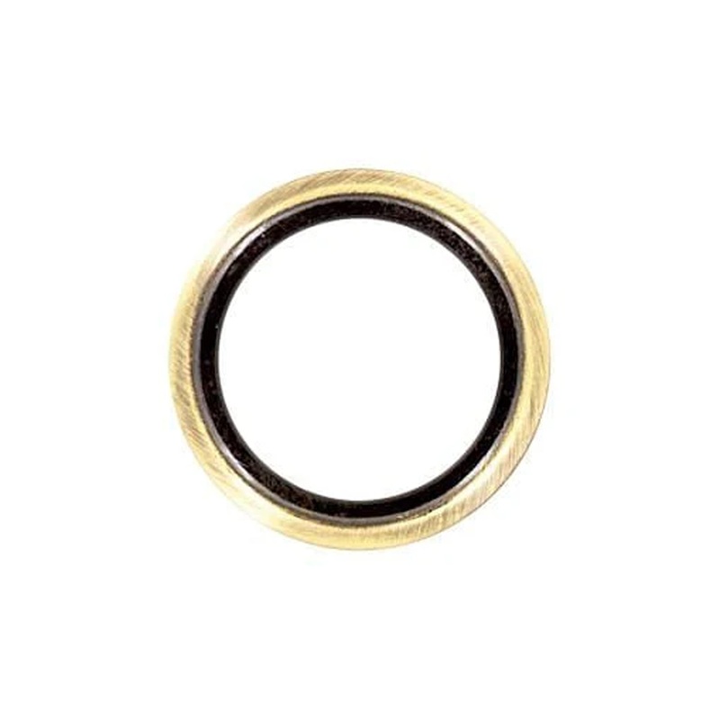1 1/4″ Antique Brass, Beveled Round Ring, Zinc Alloy, #P-2878-ANTB