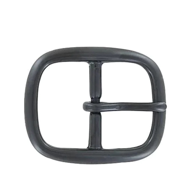 1 1/4″ Black, Center Bar Buckle, Solid Brass, #C-1341-BLK