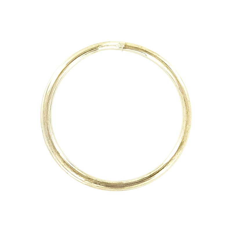 1 1/4″ Brass, Split Key Ring, Steel, #L-199-1-1-4B