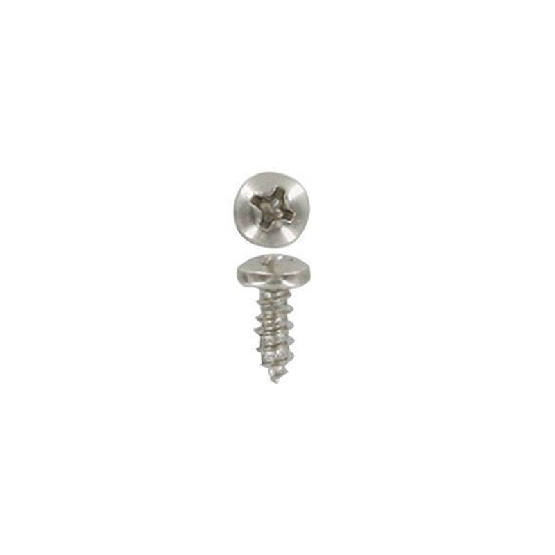 1/2″ Nickel, Self Tapping Screw, Steel-PK24, #L-3800