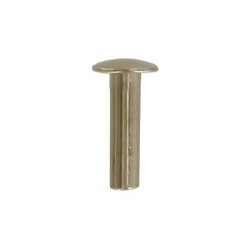 10/16″ Brass, Tubular Rivet, Steel – 24 pk, #252-10-16-BP