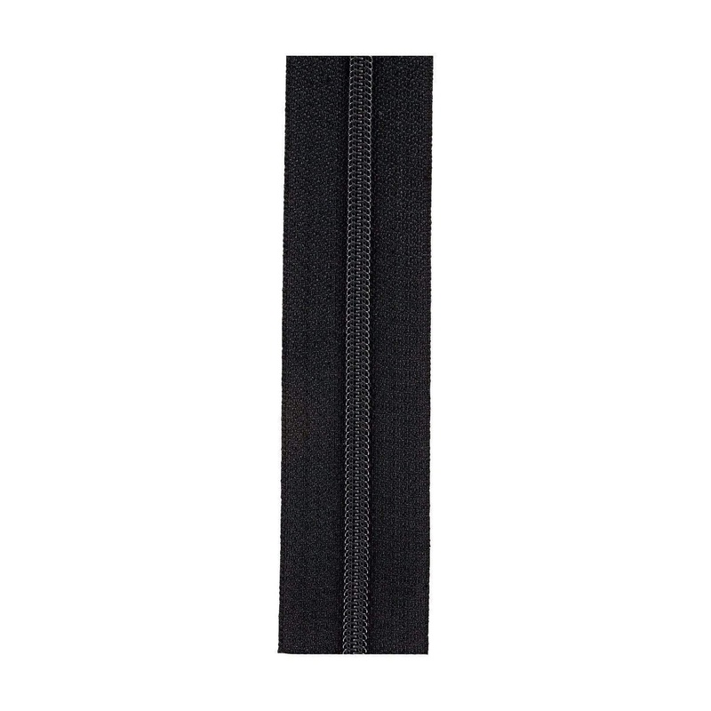 #4.5 Black, YKK Coil Zipper Tape, Nylon, #4.5C-BLK