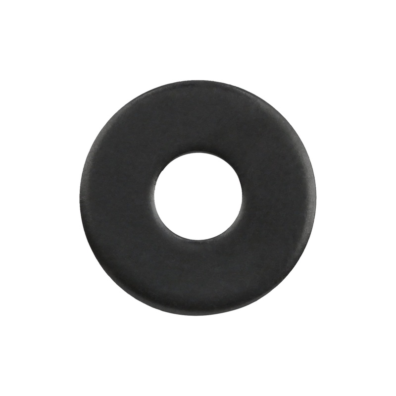 1/2″ Black, Washer, Zinc Alloy – 12 pk, #L-2074-BLK