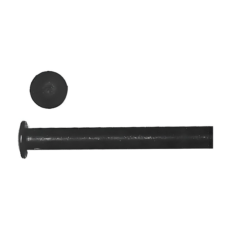 1 3/4″ Black, Tubular Rivet, Steel – 12pk, #L-3569