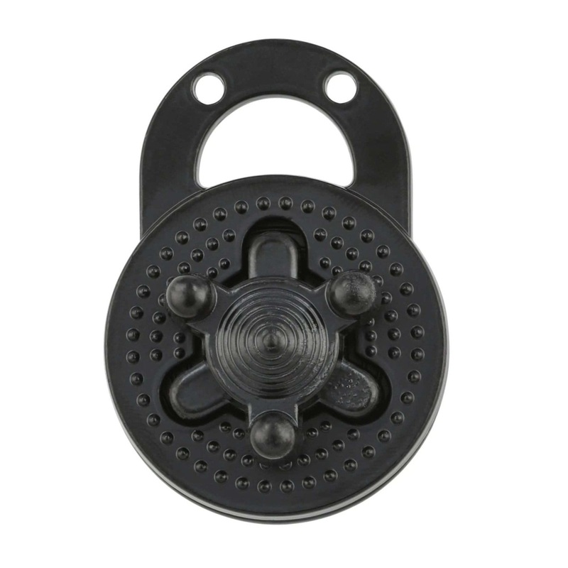 1 3/8″ Black, Turn Lock , Zinc Alloy, #P-2410-BLK