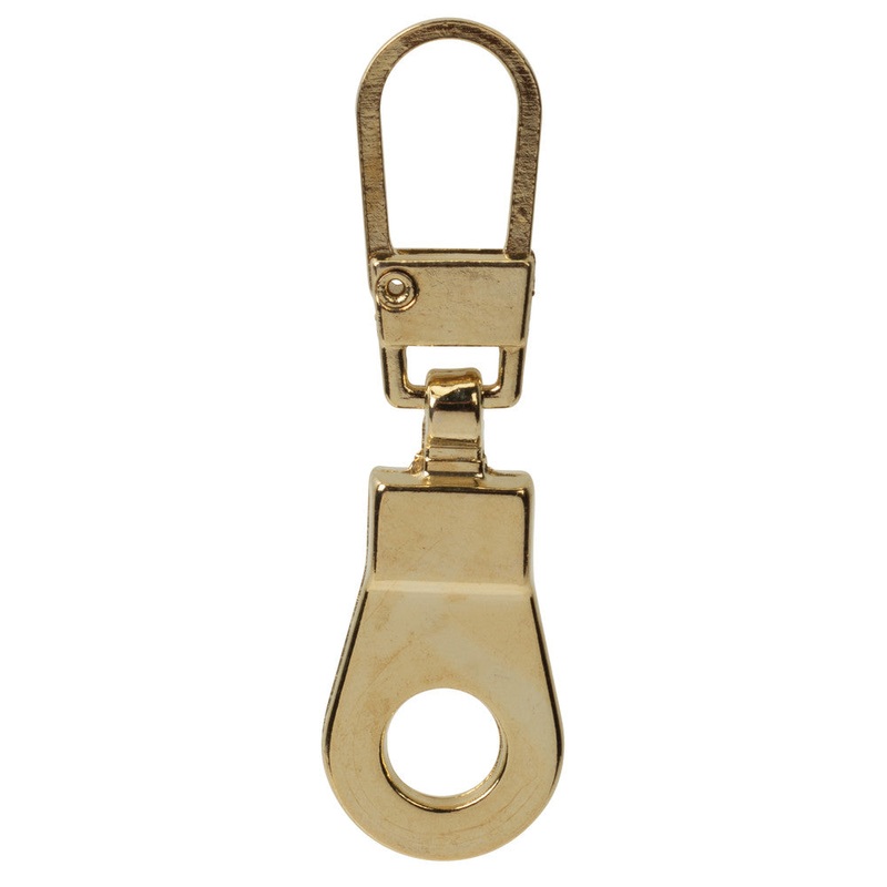 1 5/8″ Brass, Zipper Pull Replacement, Steel, #ZP-35-BRS