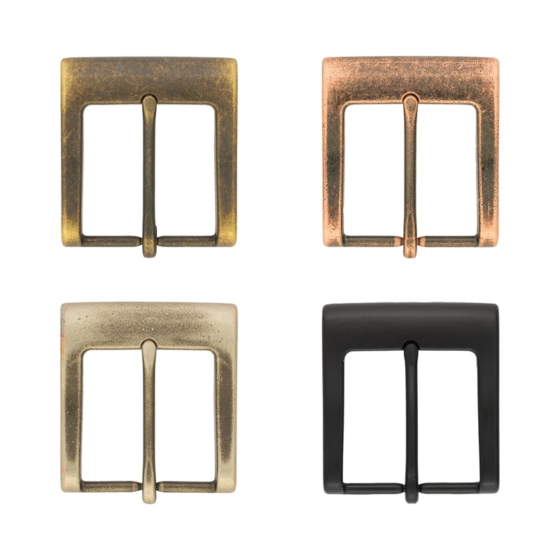 #01570 Belt Buckle 1-1/4″ Antique Brass
