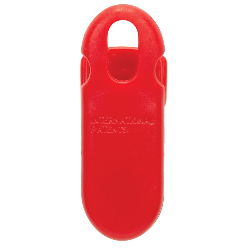 1 1/2″ Red, CueClip, Plastic, #C-1684-RED
