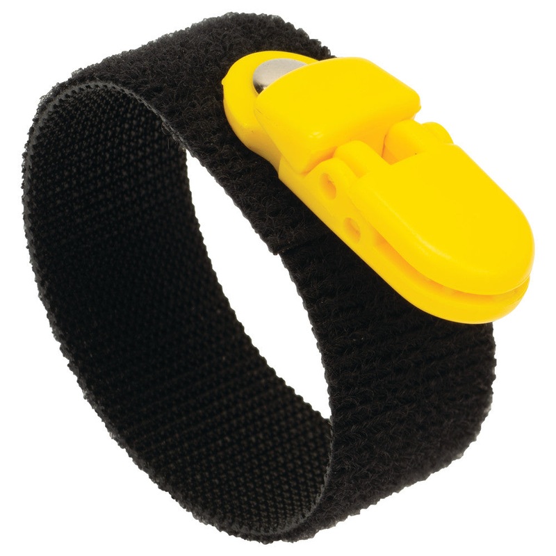 1 1/2″ Yellow, CueClip with Holder, Plastic, #CC-1-YEL