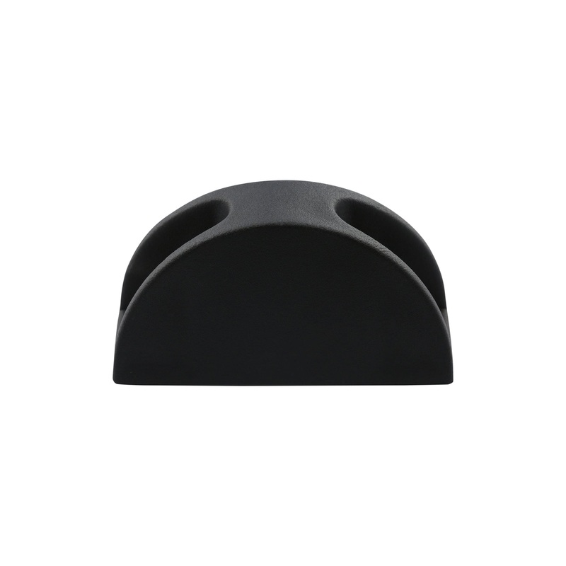1 9/16″ Black, Bottom Stud, Plastic, #L-3684