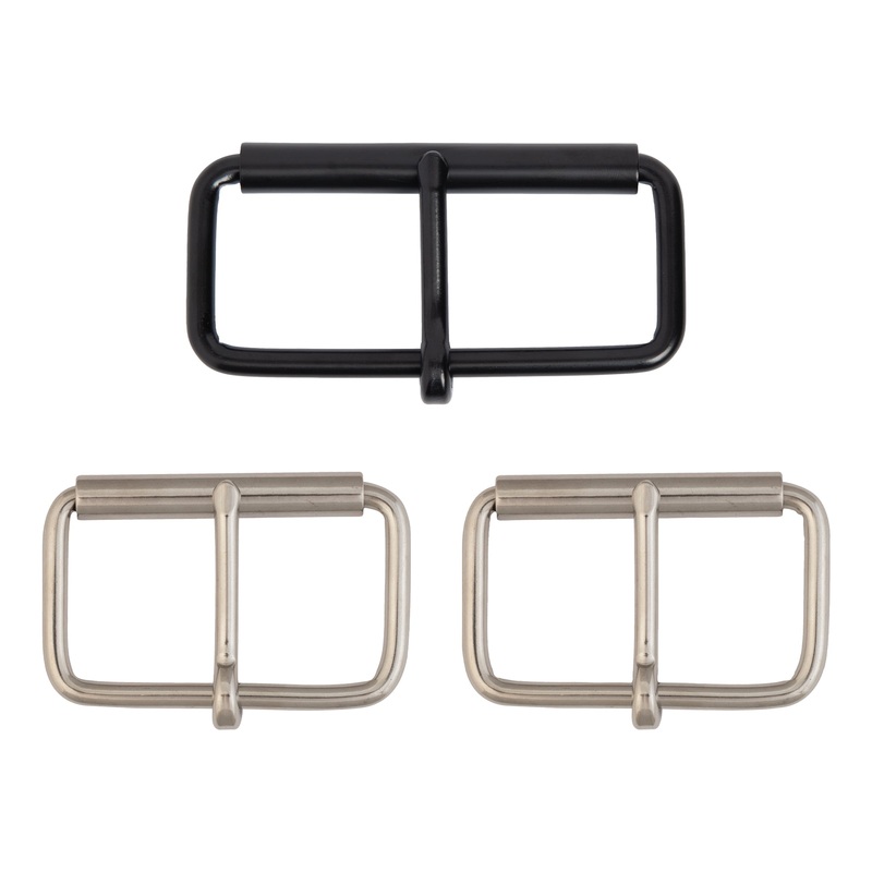 #100 Buckle, One-Tongue 4″ Black