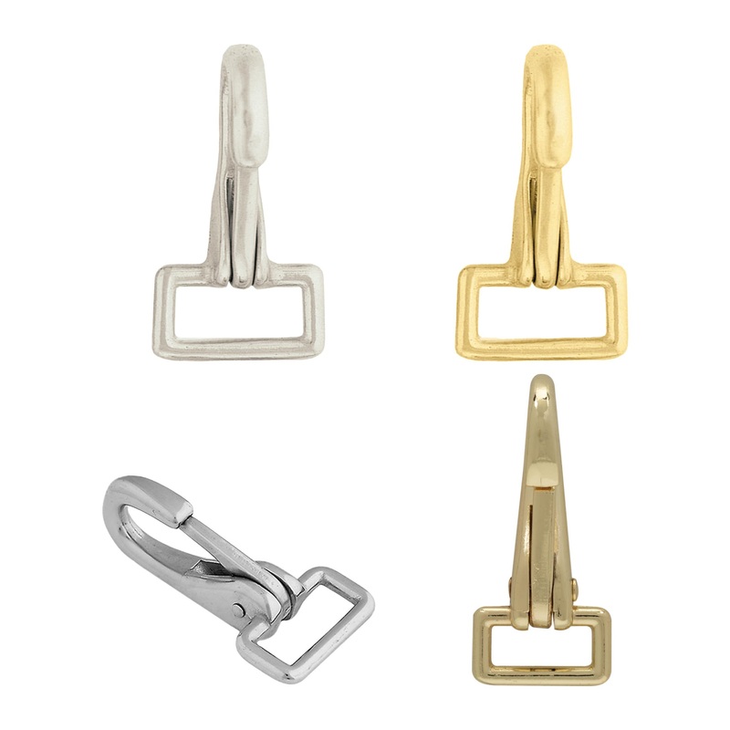 #56 Halter Snap 5/8″ Chrome Over Brass