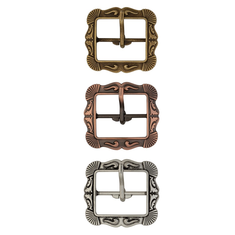Jeremiah Watt Santa Fe Buckle 1″ Antique Brass
