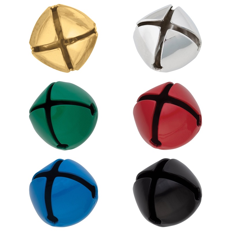 #115 Sleigh Bell 1″ Brass Plated