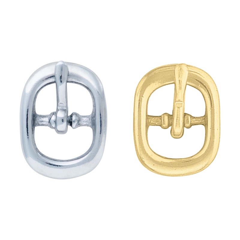 #1515 Buckle 1/2″ Chrome Over Brass