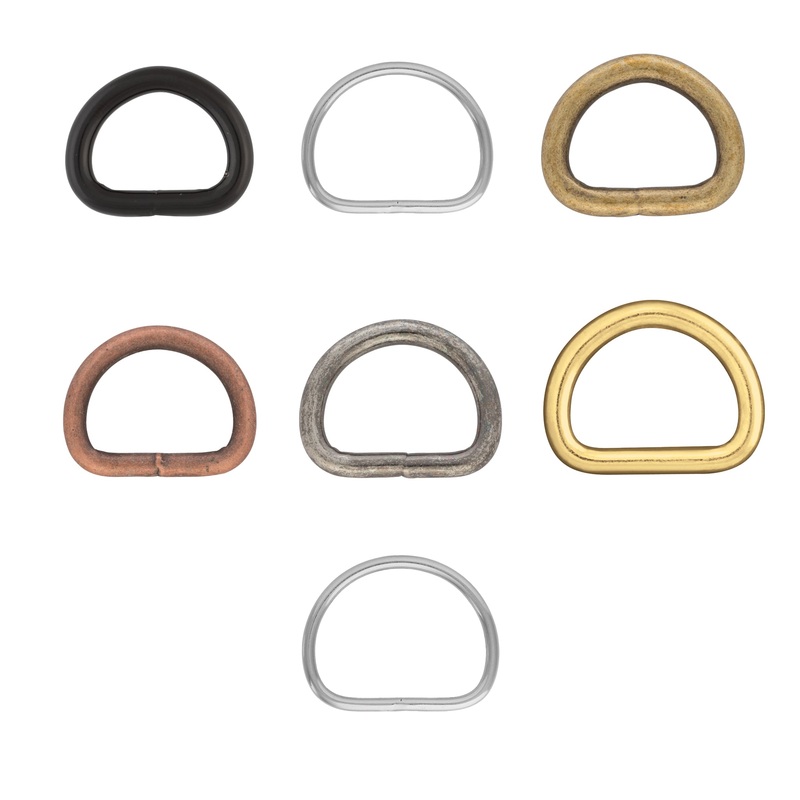 #3250 Welded D-Ring 5/8″ Black