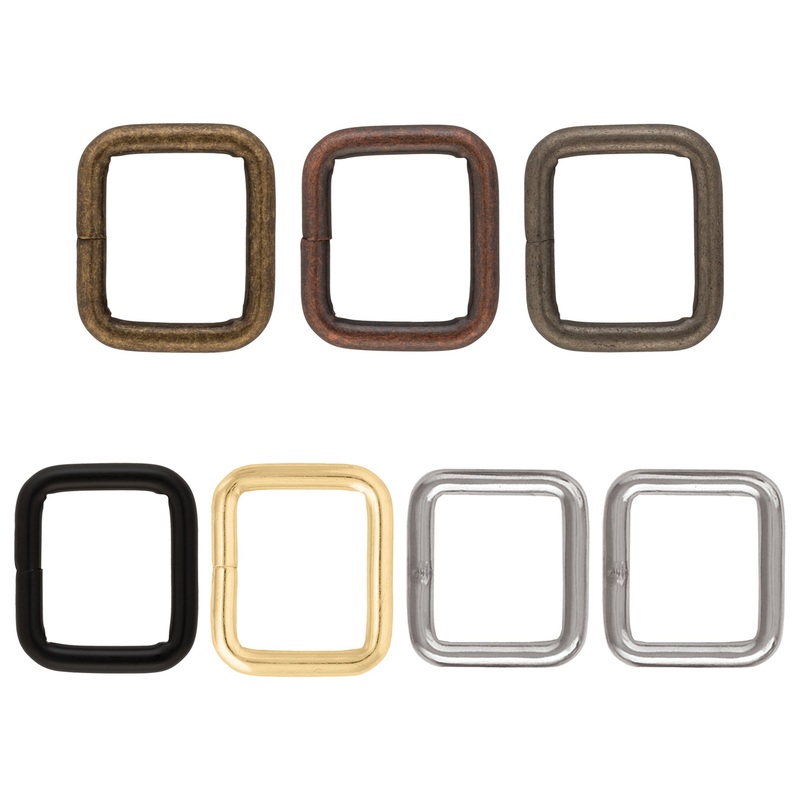 #3540 Welded Square 5/8″ Antique Brass