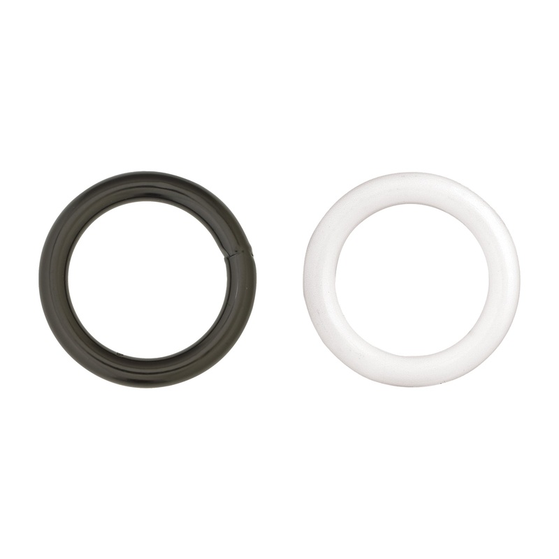 #4 Plastic Ring 1-3/4″ Black