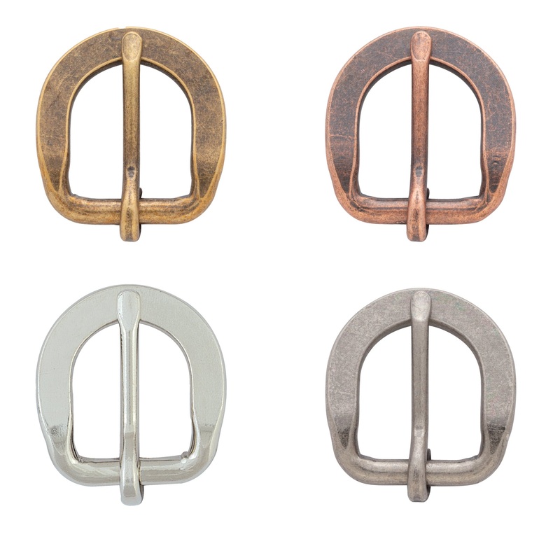#5300 Flat Buckle 1/2″ Antique Brass
