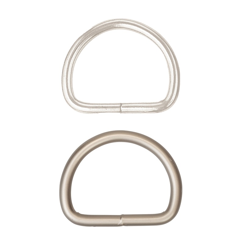 #563 D-Ring 1/2″ Nickel Plated