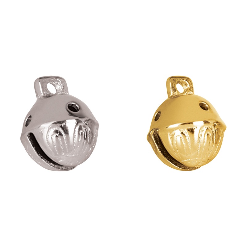 #120 Sleigh Bell 1-1/8″ Chrome Brass