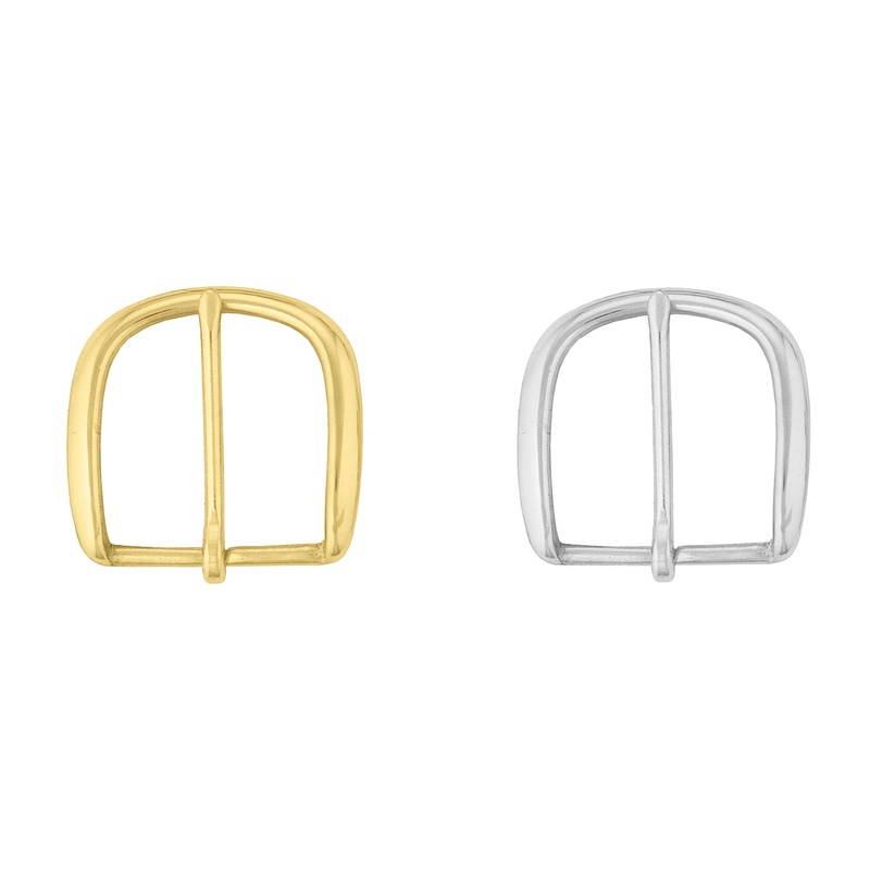 #1548 Buckle 1-1/4″ Chrome Over Brass