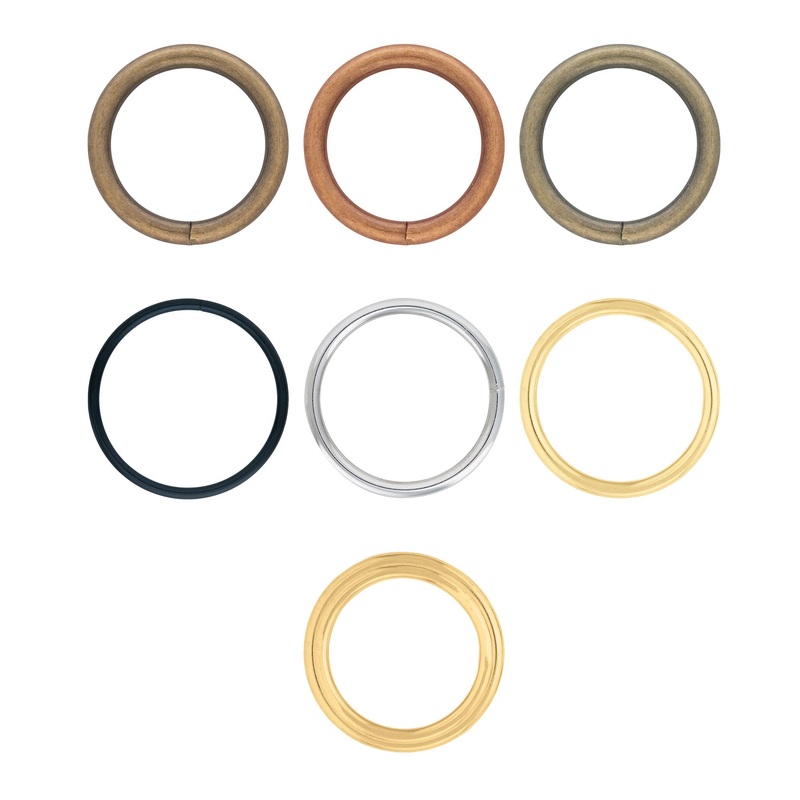 #2 Ring 2″ Antique Brass
