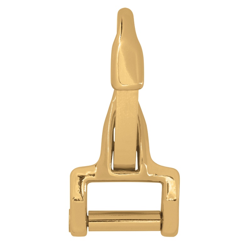 #200R Snap, Solid Brass with Stainless Steel Screws 1″
