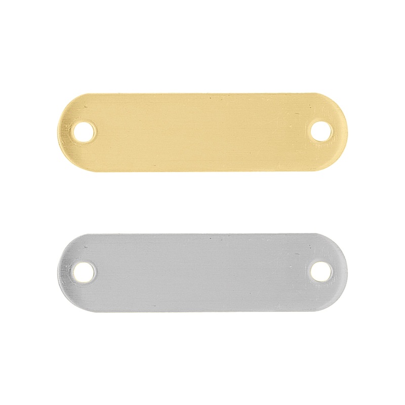 #448 Name Plate 5/8″ Solid Brass