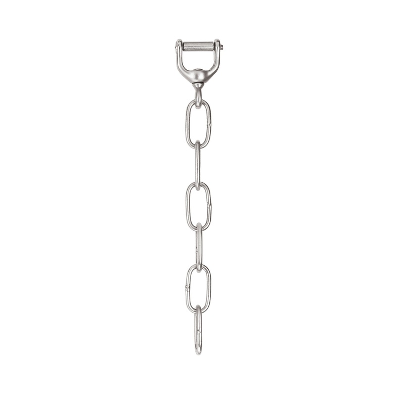 #478 Haflinger/Pony Swivel Heel Chain, Stainless Steel, 1-1/2″ 1-1/2″ 6 Link
