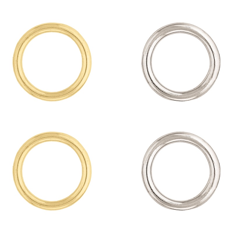 #7 Ring 1-1/8″ Brass Plated